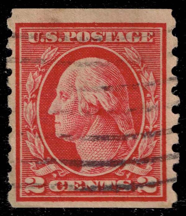 US #413 George Washington; Used - Click Image to Close
