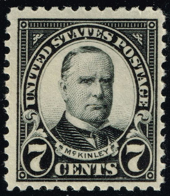 US #559 William McKinley; MNH