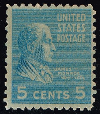 US #810 James Monroe; Used