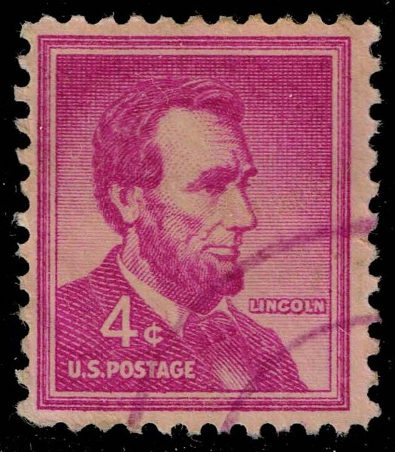 US #1036 Abraham Lincoln; Used