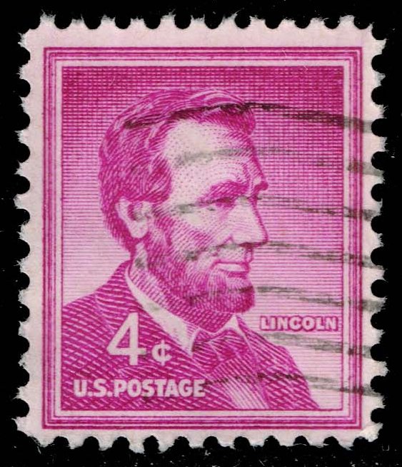 US #1036a Abraham Lincoln; Used