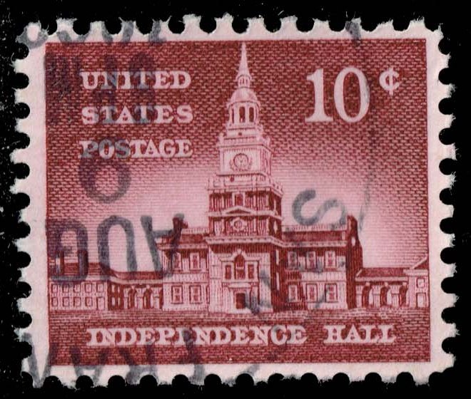 US #1044 Independence Hall; Used