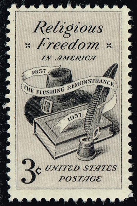 US #1099 Religious Freedom; Used