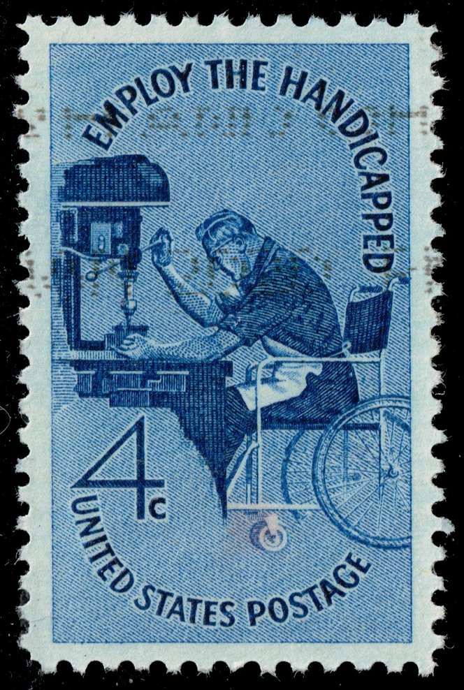 US #1155 Employ the Handicapped; Used
