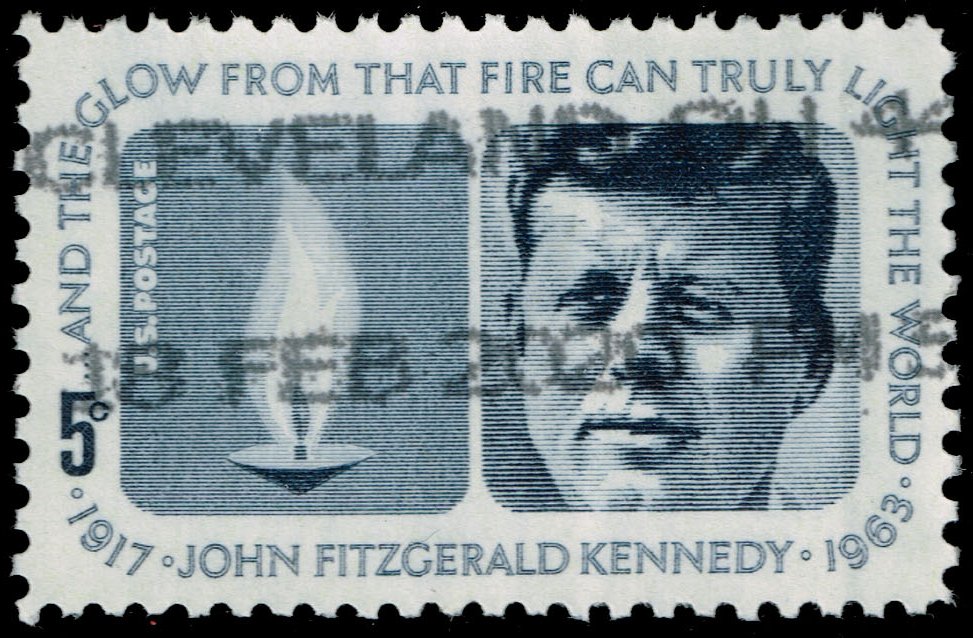 US #1246 John F. Kennedy & Eternal Flame; Used