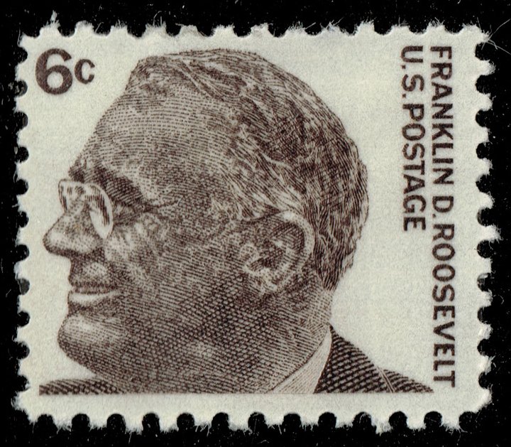 US #1284a Franklin D. Roosevelt; Unused