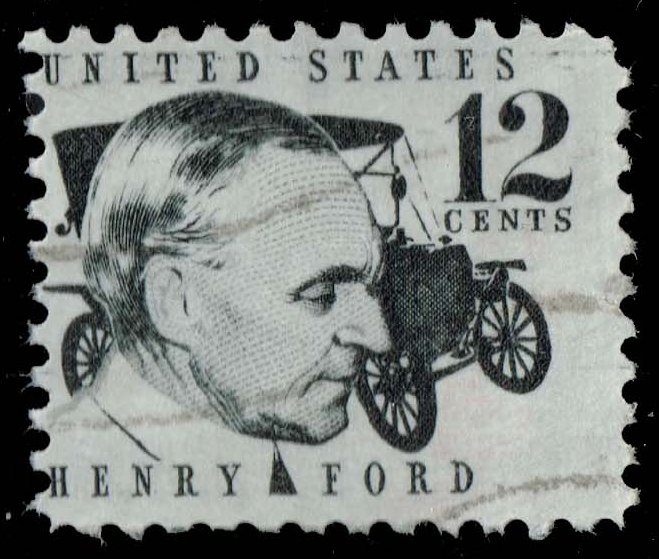 US #1286A Henry Ford & 1909 Model T; Used