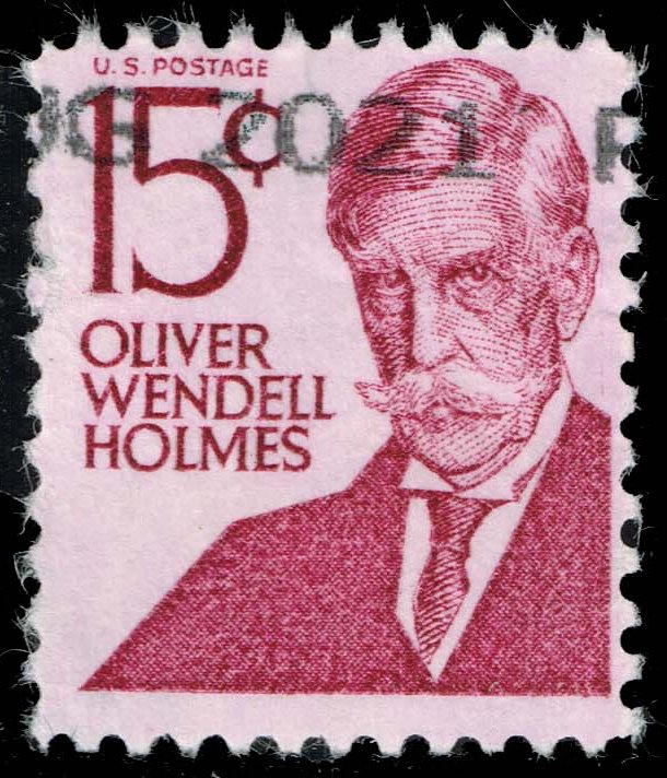 US #1288 Oliver Wendell Holmes; Used
