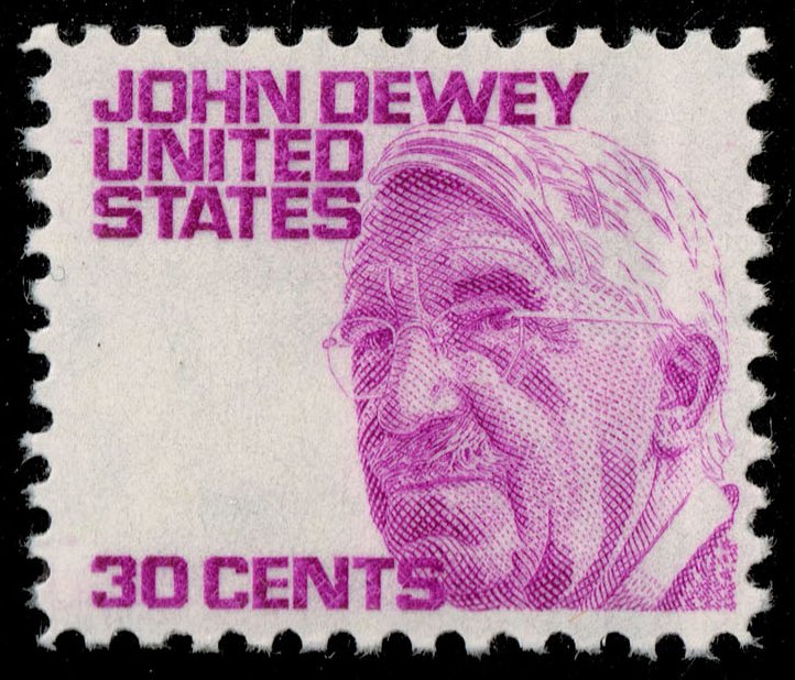US #1291a John Dewey; MNH