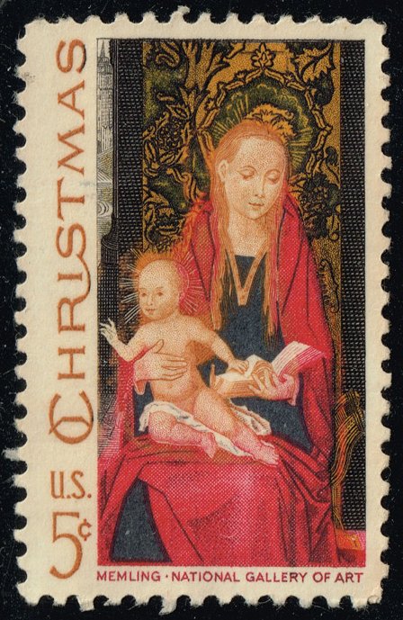 US #1336 Madonna and Child; Used