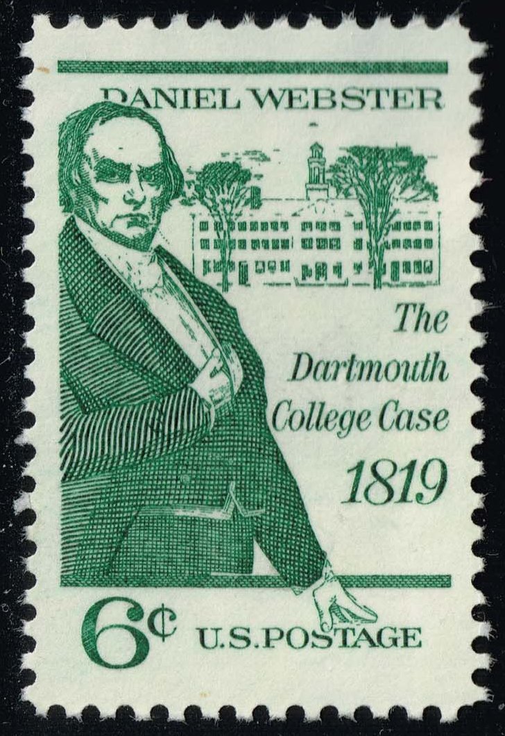 US #1380 Daniel Webster & Dartmouth Hall; Used