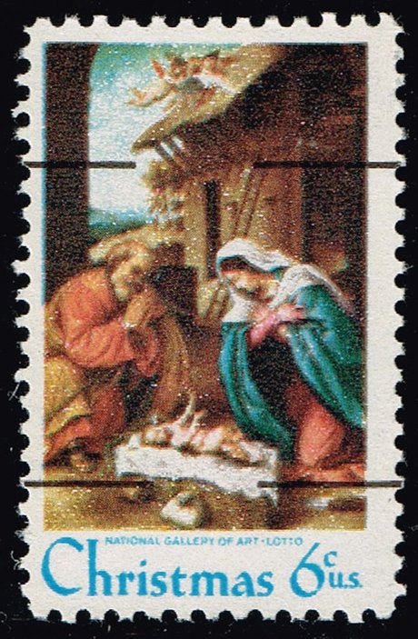 US #1414a Nativity - Precanceled; MNH