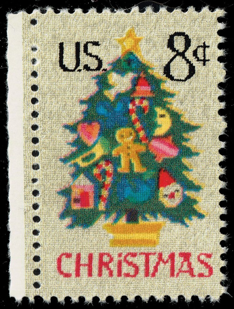 US #1508 Christmas Tree in Needlepoint; MNH