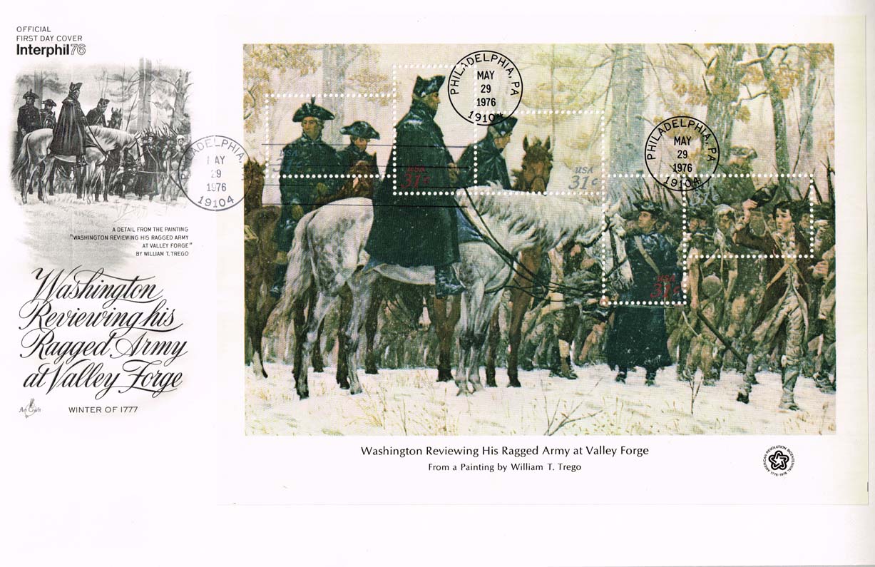 US #1689 Valley Forge ArtCraft FDC