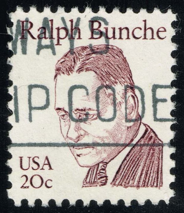 US #1860 Ralph Bunche; Used