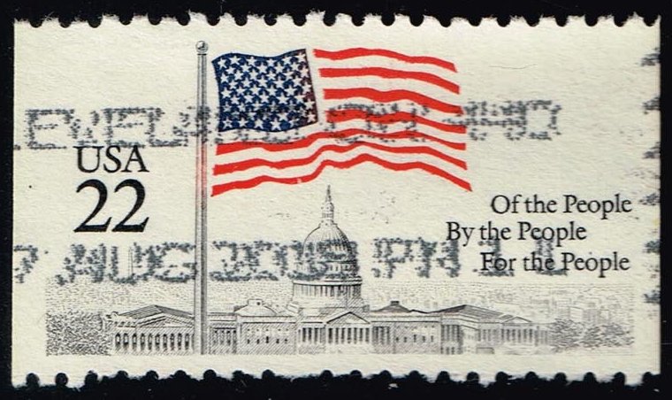 US #2116 Flag Over Capital; Used