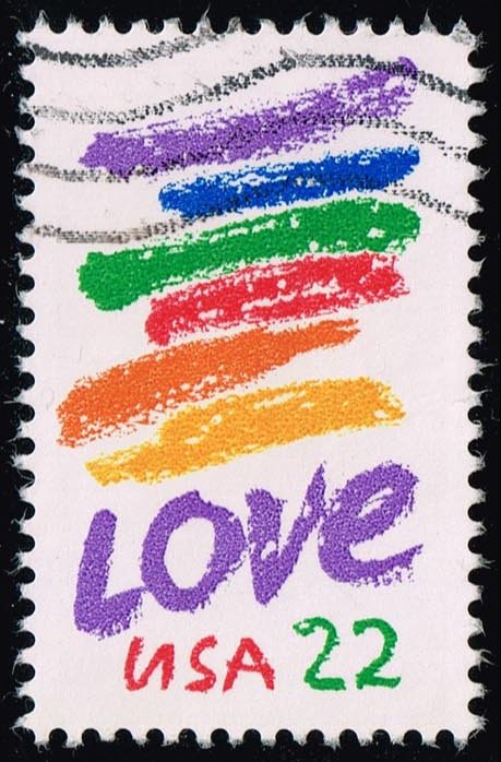 US #2143 "LOVE"; Used