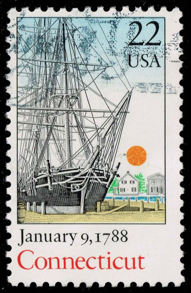 US #2340 Connecticut; Used