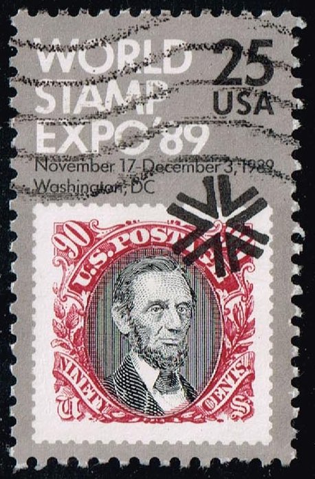 US #2410 World Stamp Expo '89; Used