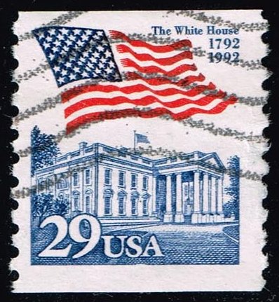 US #2609 U.S. Flag over White House; Used