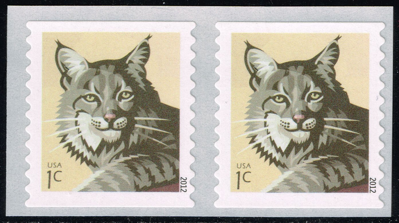 US #4672 Bobcat Pair; MNH