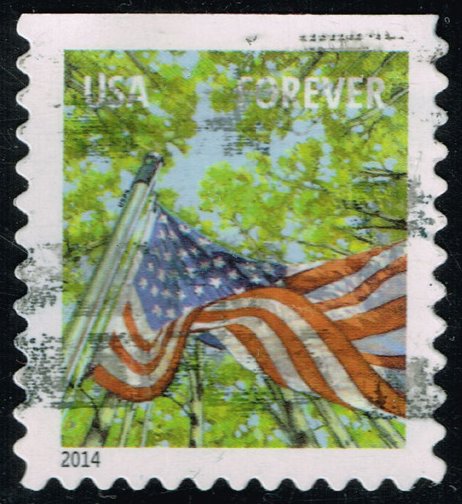 US #4782b Flag in Spring; Used