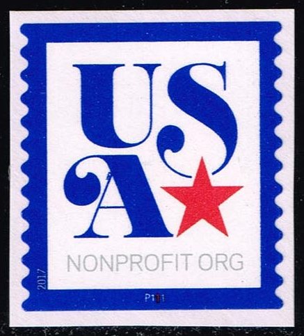 US #5172 USA and Star PNC Single; Used on Paper