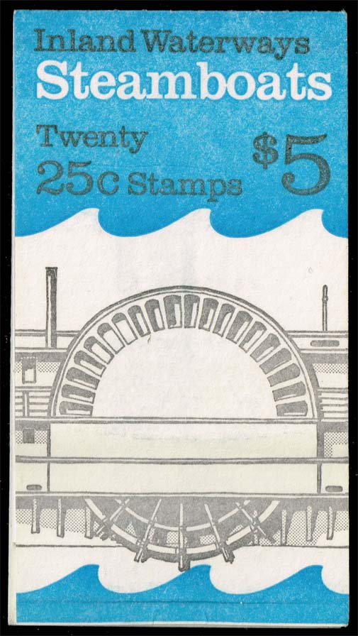 US #BK166 Steamboats Booklet; MNH
