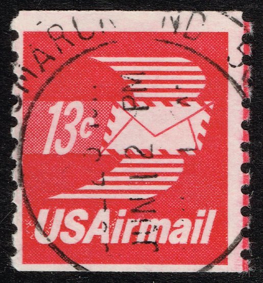 US #C83 Winged Envelope; Used