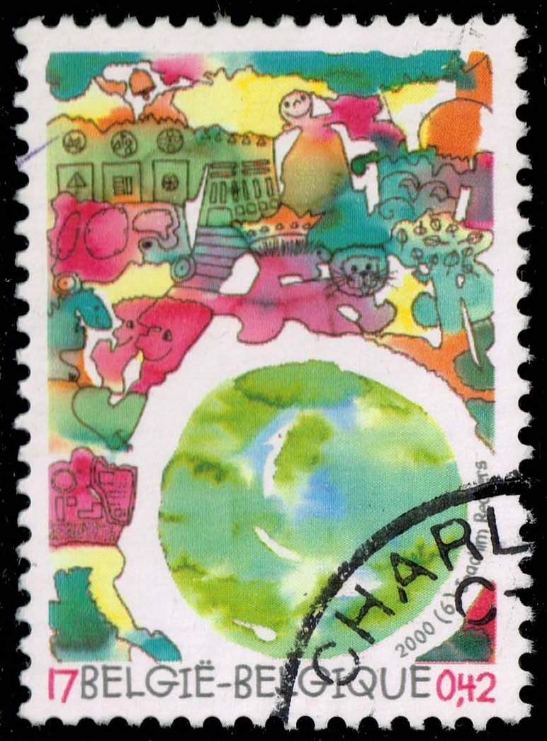 Belgium #1795 Children's Stamp Design Contest; Used