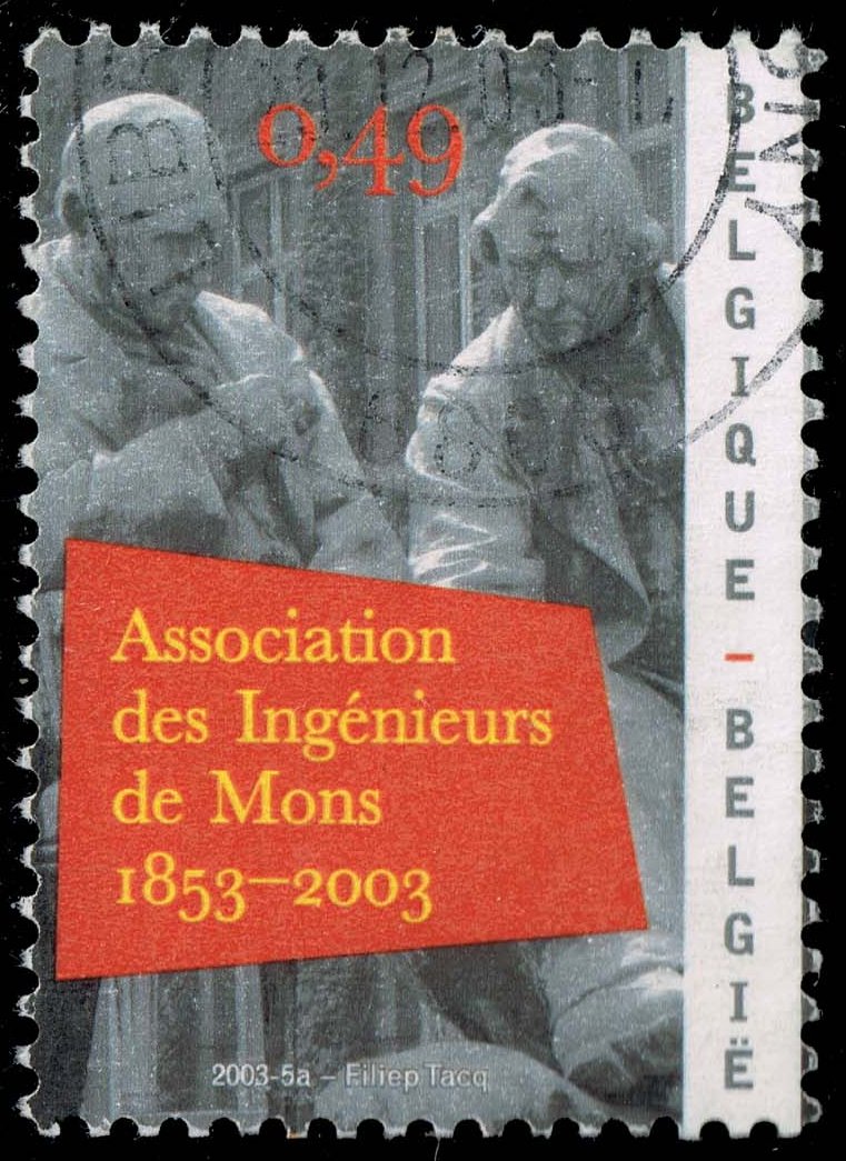 Belgium #1950 Assoc. of Engineers of Mons; Used