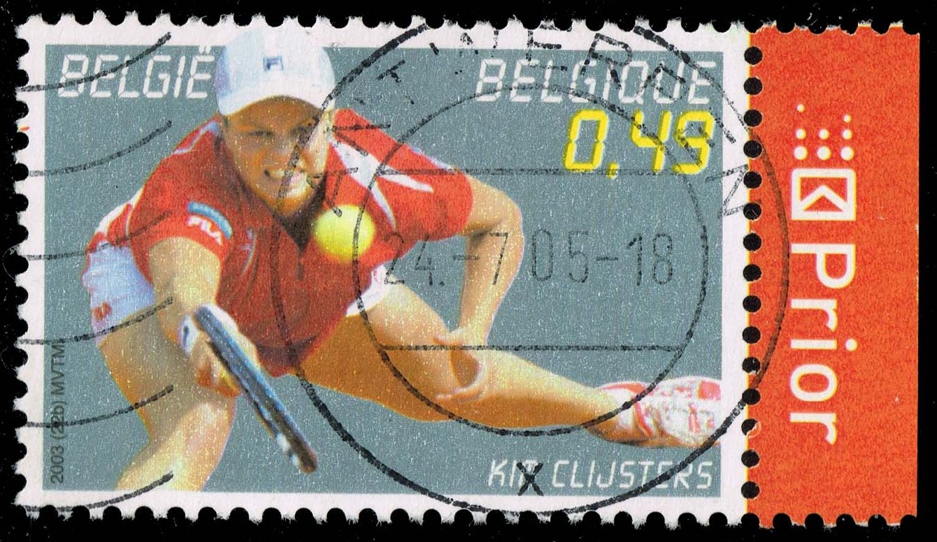 Belgium #1994 Kim Clijsters; Used
