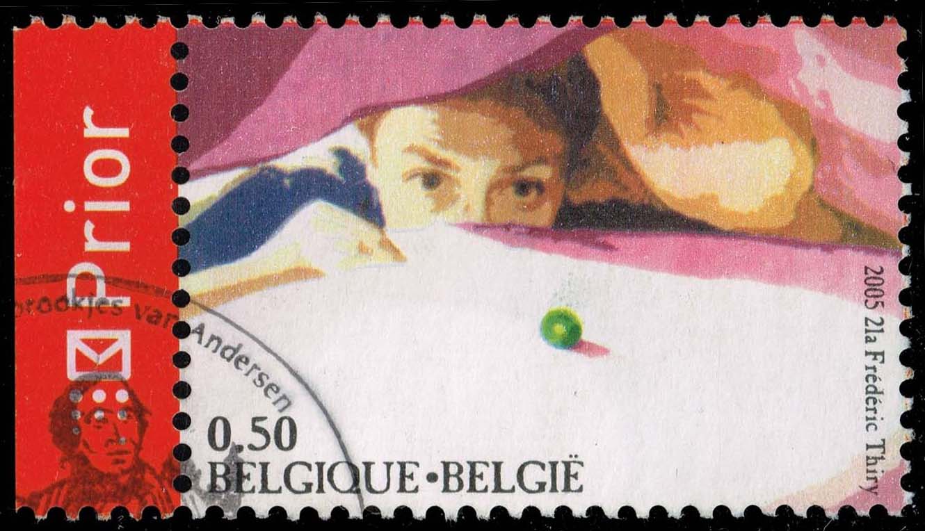 Belgium #2112a Princess and the Pea; Used