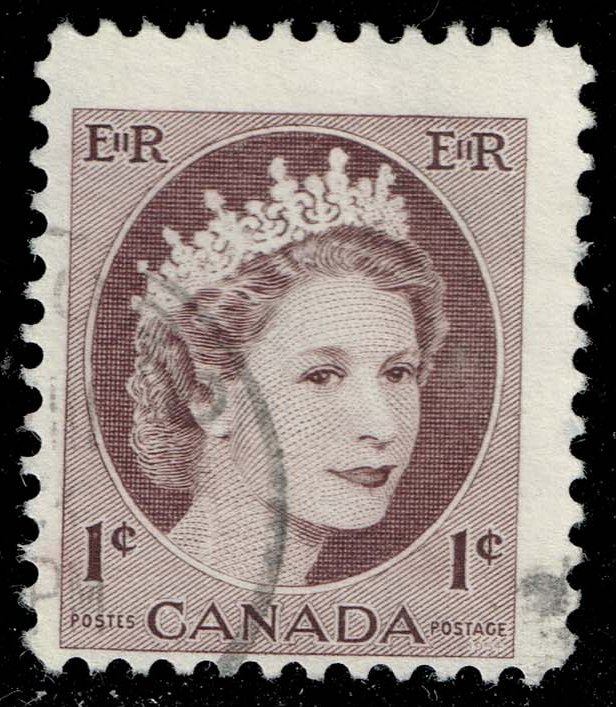 Canada #337 Queen Elizabeth II; Used