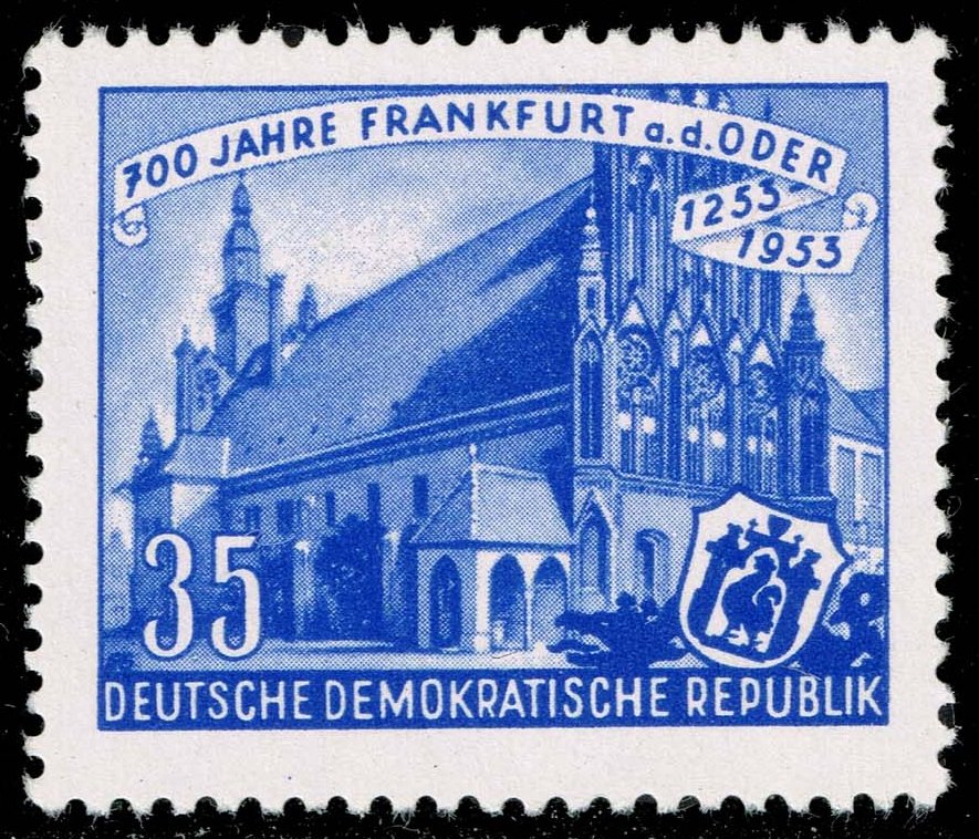 Germany DDR #154 City Hall; MNH