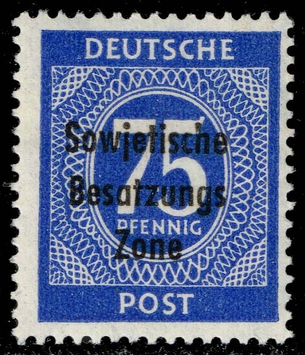 Germany DDR #10N20 Numeral; Unused