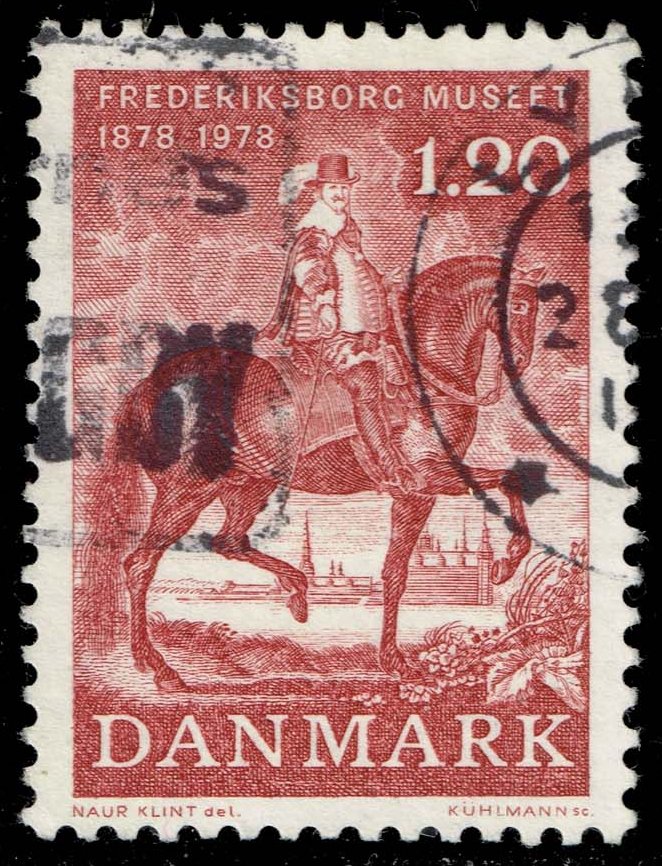 Denmark #612 Christian IV; Used