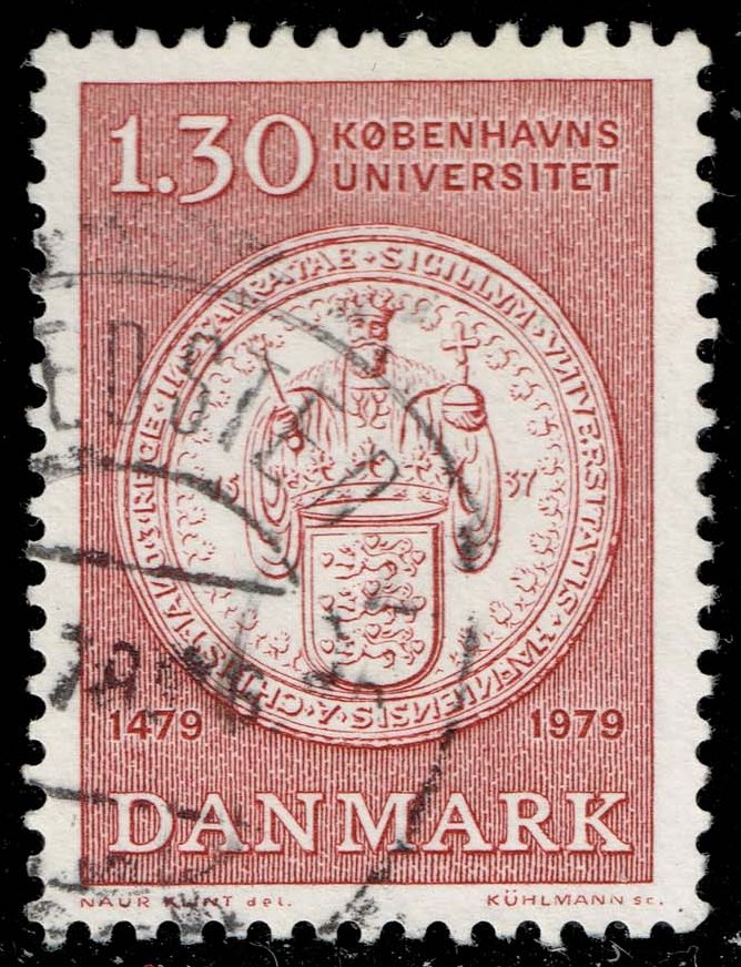 Denmark #627 University Seal; Used