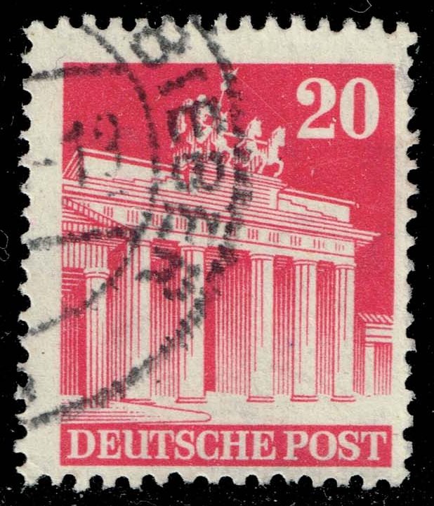 Germany #646a Brandenburg Gate; Used