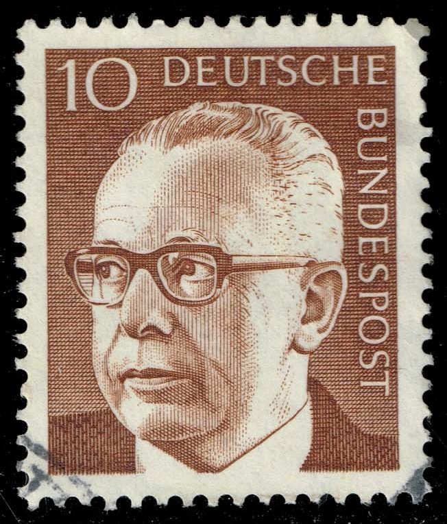 Germany #1029 Gustav Heinemann; Used