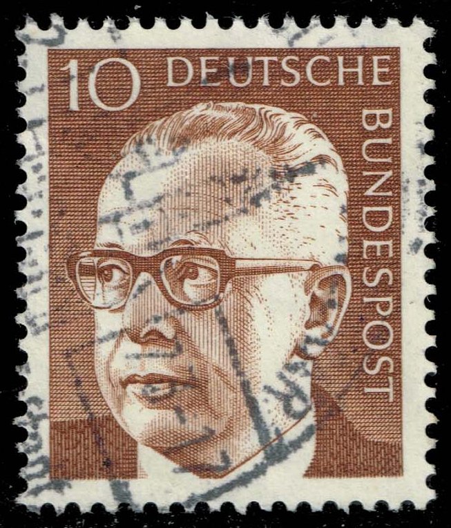 Germany #1029 Gustav Heinemann; Used