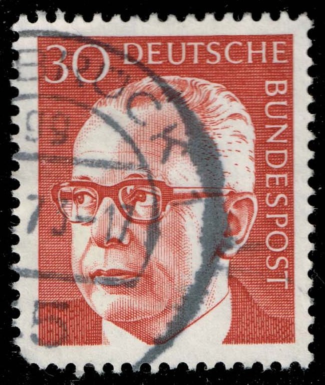 Germany #1031 Gustav Heinemann; Used
