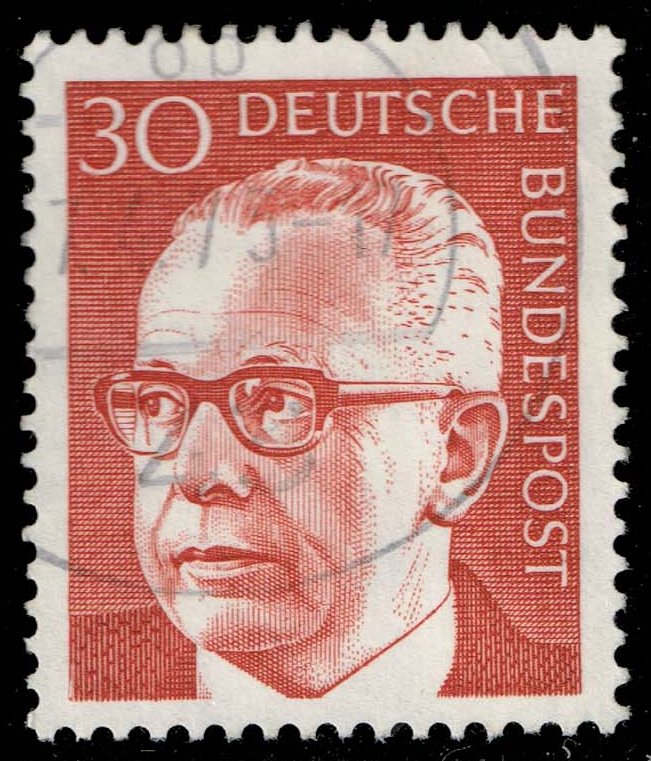 Germany #1031 Gustav Heinemann; Used