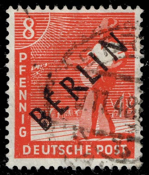 Germany #9N3 Sower; Used