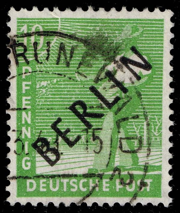 Germany #9N4 Sower; Used