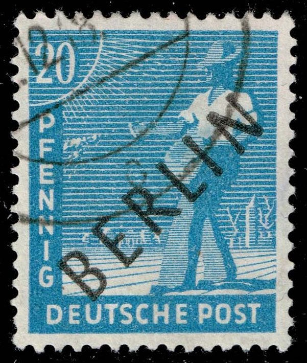 Germany #9N8 Sower; Used