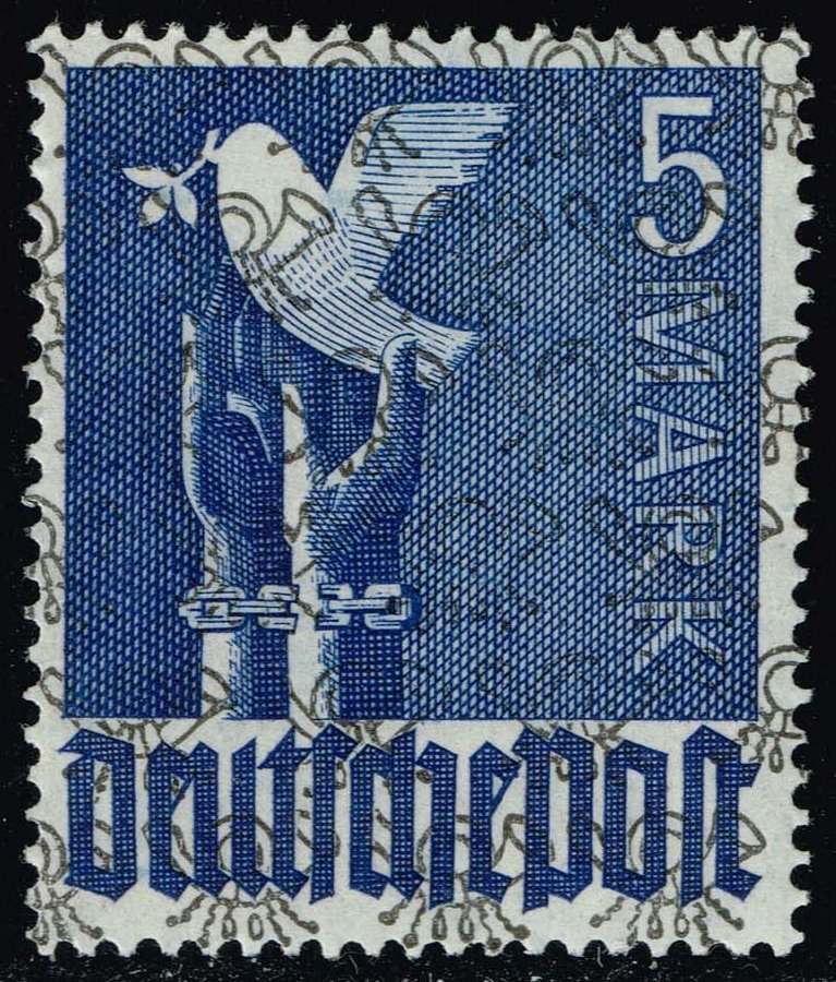 Germany Michel #962A IV/II with Net Overprint; Unused