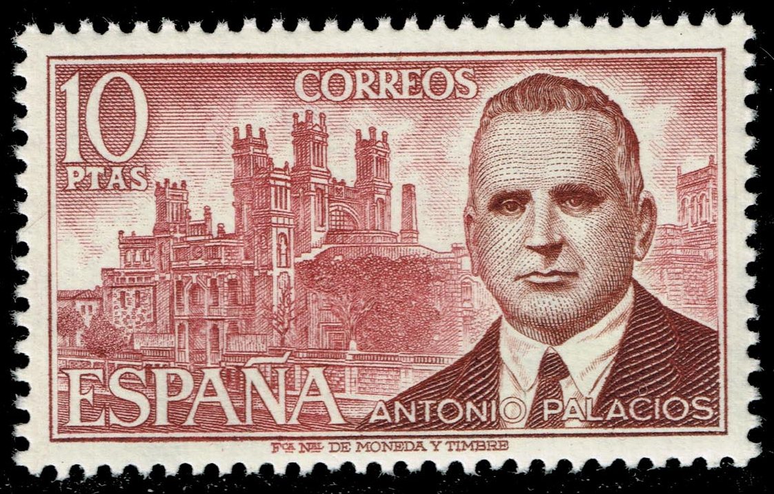 Spain #1875 Antonio Palacios Ramilo; MNH