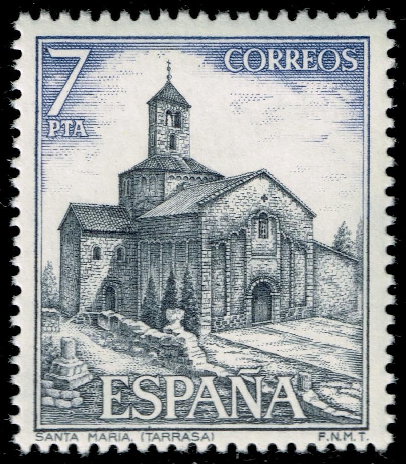 Spain #1896 Church of St. Mary; MNH
