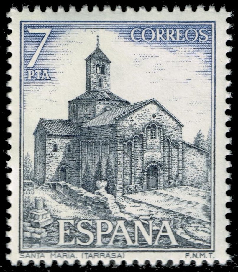 Spain #1896 Church of St. Mary; MNH